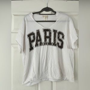 Cropped Paris T